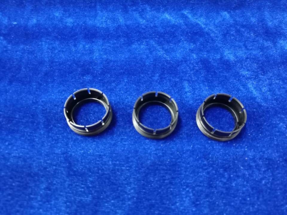 POM Acetal Copolymer Baffle Ring noir glissant la garniture Ring Washer Seal de douille