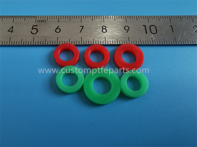 Polyoxyméthylène plat en plastique coloré POM Bushing de joint