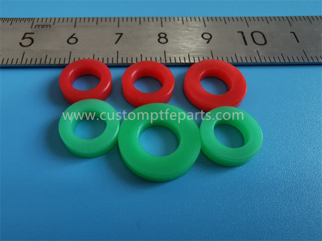Polyoxyméthylène plat en plastique coloré POM Bushing de joint