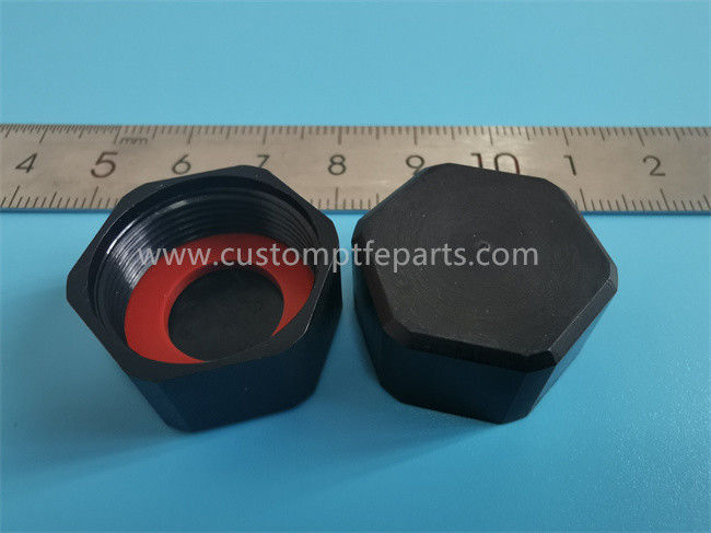 L'écrou de sortilège en plastique d'ABS noir couvre la résistance de basse température