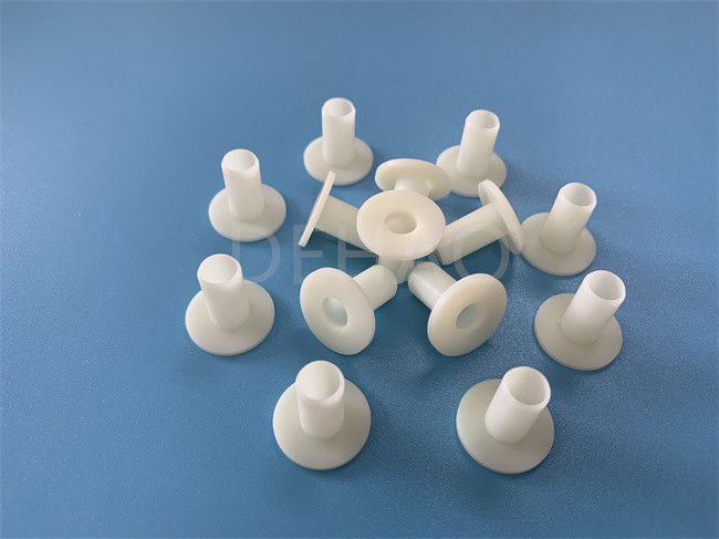 Machines POM Acetal Copolymer, écrou en plastique blanc de vis