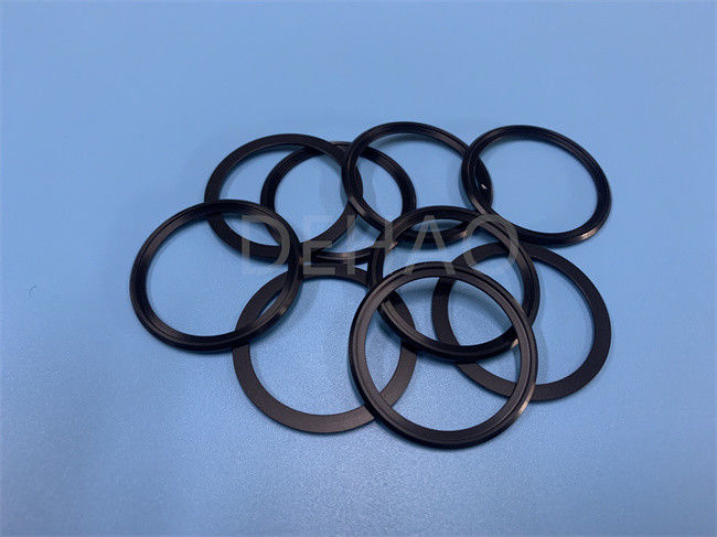 POM Acetal Copolymer Baffle Ring noir glissant la garniture Ring Washer Seal de douille