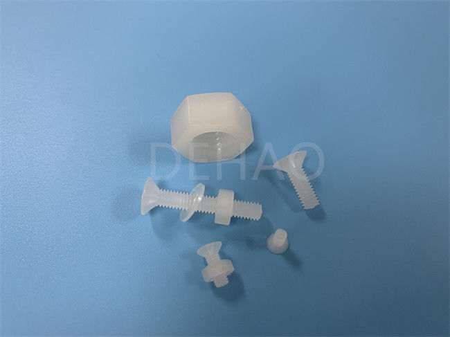 Produit chimique blanc ISO9001 anticorrosion de pièces de PVDF